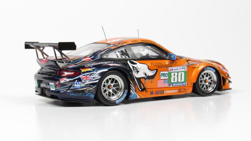 Illustration for article titled Flying Lizard Motorsports Porsche 911 GT3 RSR Art Car